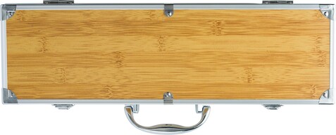 Grill-Set Melina – Braun bedrucken, Art.-Nr. 011999999_840894