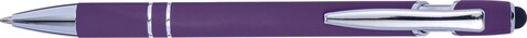 Kugelschreiber mit Touchfunktion Primo – Violett bedrucken, Art.-Nr. 024999999_8462