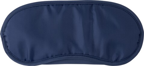 Schlafmaske Clarke | Polyester – Blau bedrucken, Art.-Nr. 005999999_8466