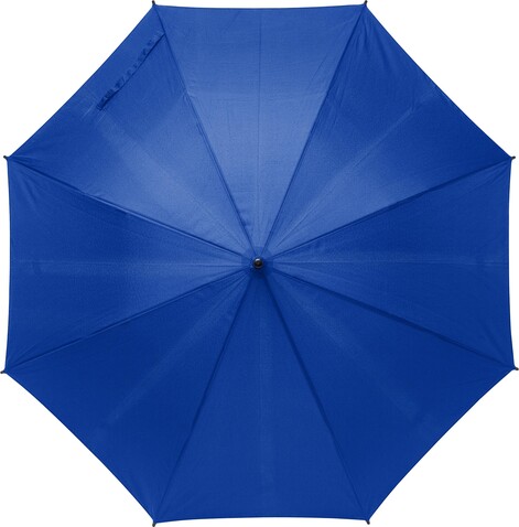 Automatik-Stockschirm aus rPET-Pongee Frida – royal blue bedrucken, Art.-Nr. 948999999_8467