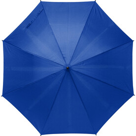Automatik-Stockschirm aus rPET-Pongee Frida – royal blue bedrucken, Art.-Nr. 948999999_8467