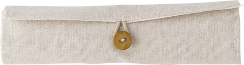 Malset aus Baumwolle Shai – Khaki bedrucken, Art.-Nr. 013999999_8475