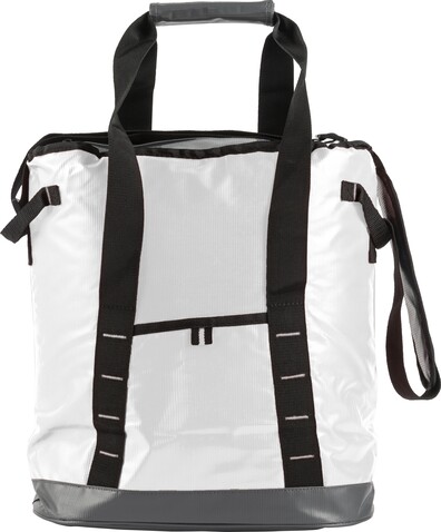 Kühltasche aus 40C Plane Becky – Weiß bedrucken, Art.-Nr. 002999999_8497