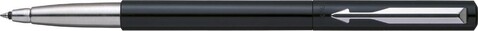 Parker Vector Tintenroller | Metall – Schwarz bedrucken, Art.-Nr. 001999999_8510