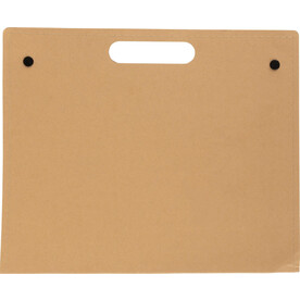 Schreibmappe Keisha | Karton | A4 – Braun bedrucken, Art.-Nr. 011999999_8569