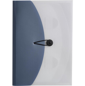 Dokumentenmappe aus Kunststoff Louise – Hellblau bedrucken, Art.-Nr. 018999999_8592