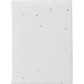 Haftnotizen Patricia | Saatpapier | 6 Stück – Weiß bedrucken, Art.-Nr. 002999999_864476