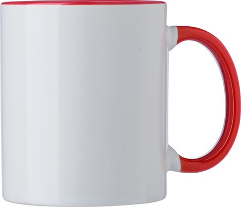 Keramikbecher Blair – Rot bedrucken, Art.-Nr. 008999999_864564
