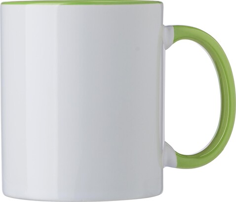 Keramikbecher Blair – Hellgrün bedrucken, Art.-Nr. 029999999_864564