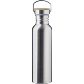 Trinkflasche Poppy | Edelstahl 304 | 700 ml – Silber bedrucken, Art.-Nr. 032999999_865174