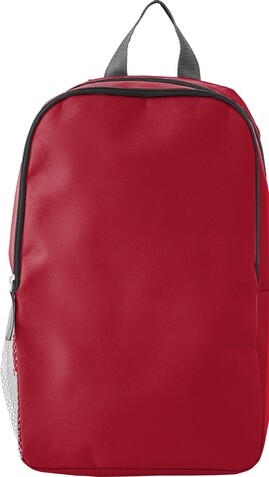 Kühlrucksack Nicholas | Polyester | 10 l – Rot bedrucken, Art.-Nr. 008999999_865575
