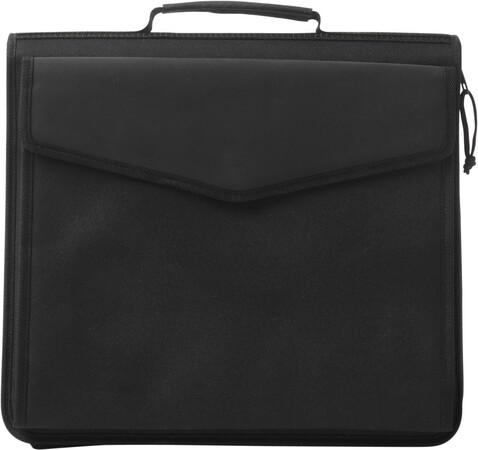 Schreibmappe Coco | Polyester | A4 – Schwarz bedrucken, Art.-Nr. 001999999_8661