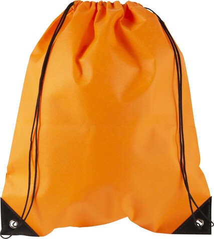 Turnbeutel aus Nonwoven Nathalie – Orange bedrucken, Art.-Nr. 007999999_8692