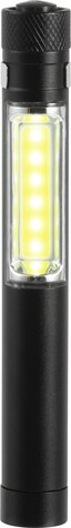 Taschenlampe Beth | Aluminium | COB | 50 Lumen – Schwarz bedrucken, Art.-Nr. 001999999_8839