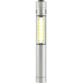 COB Taschenlampe Beth – Silber bedrucken, Art.-Nr. 032999999_8839 COB Taschenlampe Beth – Silber bedrucken, Art.-Nr. 032999999_8839