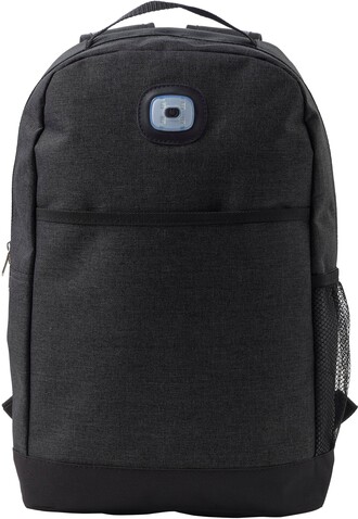 Rucksack aus Polyester Katarina – Schwarz bedrucken, Art.-Nr. 001999999_8849