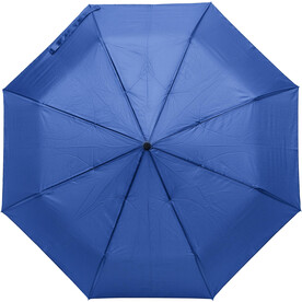 Regenschirm aus Pongee-Seide Conrad – Blau bedrucken, Art.-Nr. 005999999_8891