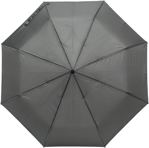 Regenschirm Conrad | Pongé | Faltbar | 21 Zoll – Schwarz bedrucken, Art.-Nr. 001999999_8891