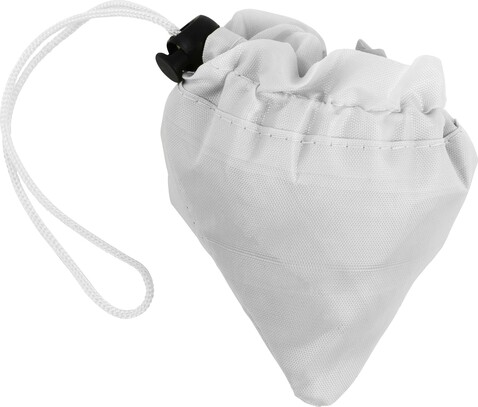 Faltbare Einkaufstasche aus Polyester Billie – Weiß bedrucken, Art.-Nr. 002999999_8962
