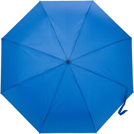Automatik-Taschenschirm aus Pongee Ava – Blau bedrucken, Art.-Nr. 005999999_9066 Automatik-Taschenschirm aus Pongee Ava – Blau bedrucken, Art.-Nr. 005999999_9066
