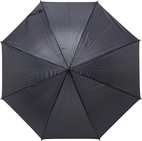 Automatik-Regenschirm aus Polyester Rachel – Schwarz bedrucken, Art.-Nr. 001999999_9126