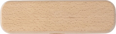 Schreibset aus Buchenholz Oliviero – Braun bedrucken, Art.-Nr. 011999999_9156