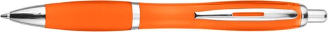 Recycelter ABS-Kugelschreiber Hamza – Orange bedrucken, Art.-Nr. 007999128_915928