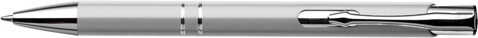 Kugelschreiber Albacete | Recycelt – Silber bedrucken, Art.-Nr. 032999128_916301