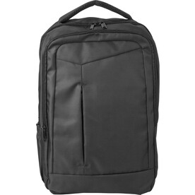 Rucksack aus Polyester Cassandre – Schwarz bedrucken, Art.-Nr. 001999999_9166