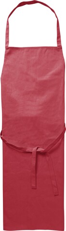 Polyester (200 gr/m²) Schürze Mindy – Rot bedrucken, Art.-Nr. 008999999_917965