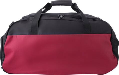 Sporttasche aus Polyester Connor – Rot bedrucken, Art.-Nr. 008999999_9186
