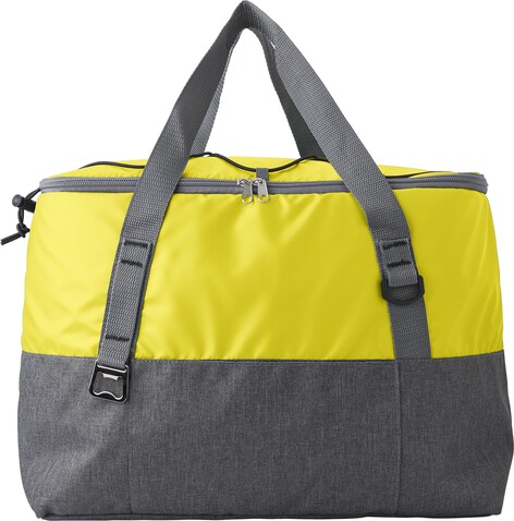 Kühltasche aus Polycanvas Carlos – Gelb bedrucken, Art.-Nr. 006999999_9270
