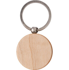 Schlüsselanhänger aus Holz May – Braun bedrucken, Art.-Nr. 011999060_9291