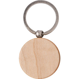 Schlüsselanhänger May | Holz – Braun bedrucken, Art.-Nr. 011999060_9291