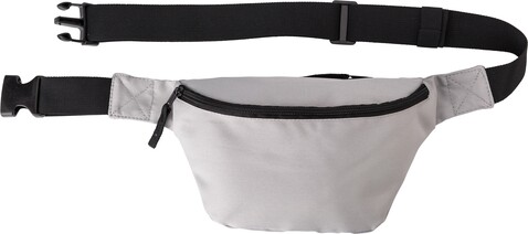 Gürteltasche aus Polyester (600D) Leonardo – Grau bedrucken, Art.-Nr. 003999999_9340