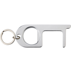 Aluminium-Türöffner Jada – Silber bedrucken, Art.-Nr. 032999999_9421