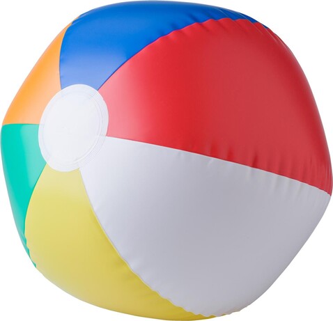 Aufblasbarer Wasserball aus PVC Lola – custom/multicolor bedrucken, Art.-Nr. 009999999_9620