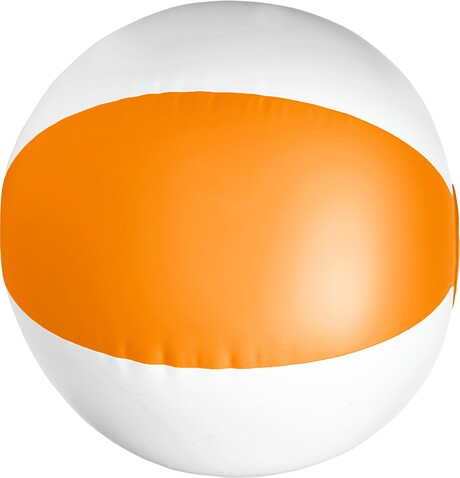 Aufblasbarer Wasserball aus PVC Lola – Orange bedrucken, Art.-Nr. 007999999_9620