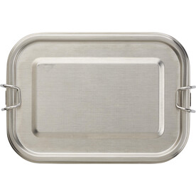 Edelstahl-Lunchbox Reese – Silber bedrucken, Art.-Nr. 032999999_966198