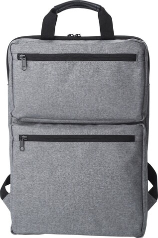 Rucksack Seth | Laptop 15" | 6 l – Grau bedrucken, Art.-Nr. 003999999_967409