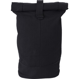 Polyester-Rolltop-Rucksack Micah – Schwarz bedrucken, Art.-Nr. 001999999_967429