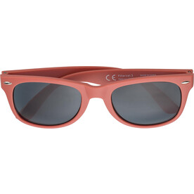 Recycelte PC- und PVC-Sonnenbrille Kenzie – Rot bedrucken, Art.-Nr. 008999999_967735