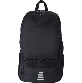 rPET-Polyester-Multifunktionsrucksack Sebastian – Schwarz bedrucken, Art.-Nr. 001999999_970765