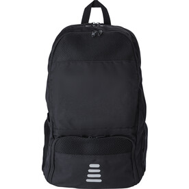 Rucksack Sebastian | Recycelt | Multifunktional | 38 l – Schwarz bedrucken, Art.-Nr. 001999999_970765