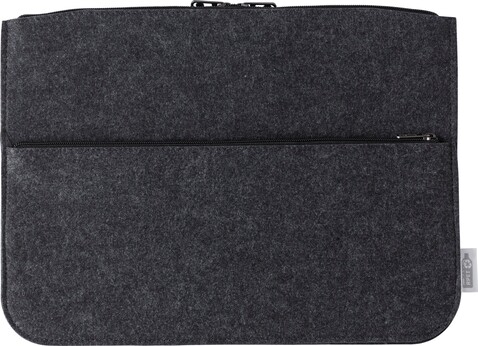 Laptoptasche Emilia | 14" | 10 l – dunkelgrau bedrucken, Art.-Nr. 491999999_970956