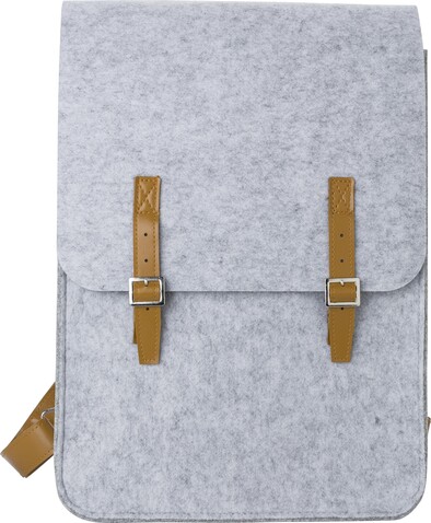 Rucksack Avery | Recycelt | Filz | 12 l – Hellgrau bedrucken, Art.-Nr. 027999999_970973 Rucksack Avery | Recycelt | Filz | 12 l – Hellgrau bedrucken, Art.-Nr. 027999999_970973