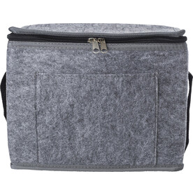 rPET-Filz-Kühltasche Mason – Grau bedrucken, Art.-Nr. 003999999_971808