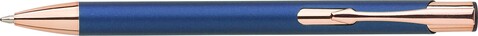 Aluminium-Kugelschreiber Alexander – marineblau bedrucken, Art.-Nr. 536999128_971897