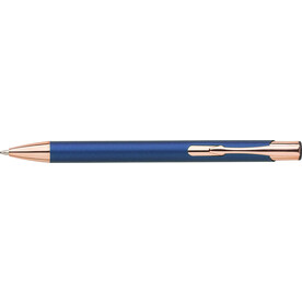 Aluminium-Kugelschreiber Alexander – marineblau bedrucken, Art.-Nr. 536999128_971897