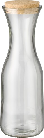 Karaffe Rowena | Recyceltes Glas | 1 l – transparent bedrucken, Art.-Nr. 970999999_976595